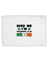 Kiss Me I'm Pretending to Be Irish Standard Size Polyester Pillow Case by TooLoud-Pillow Case-TooLoud-White-Davson Sales