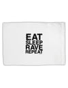 Eat Sleep Rave Repeat Standard Size Polyester Pillow Case by TooLoud-Pillow Case-TooLoud-White-Davson Sales