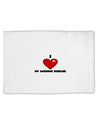 I Heart My Awesome Husband Standard Size Polyester Pillow Case by TooLoud-TooLoud-White-Davson Sales