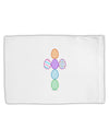 Easter Egg Cross Faux Applique Standard Size Polyester Pillow Case-Pillow Case-TooLoud-White-Davson Sales