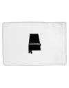 Alabama - United States Shape Standard Size Polyester Pillow Case by TooLoud-Pillow Case-TooLoud-White-Davson Sales