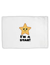 Cute Starfish - I am a Star Standard Size Polyester Pillow Case by TooLoud-Pillow Case-TooLoud-White-Davson Sales