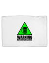 Warning May Contain Alcohol Standard Size Polyester Pillow Case by TooLoud-Pillow Case-TooLoud-White-Davson Sales