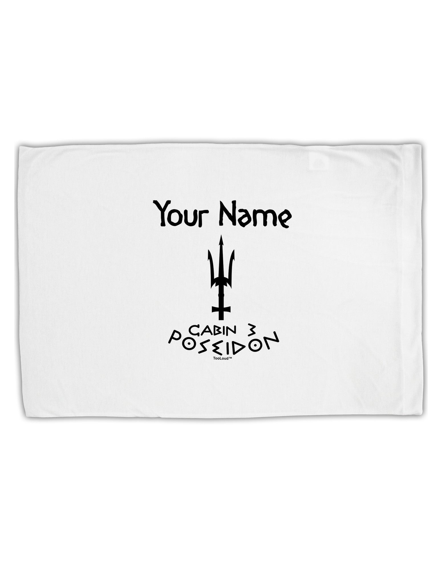 Personalized Cabin 3 Poseidon Standard Size Polyester Pillow Case-Pillow Case-TooLoud-White-Davson Sales