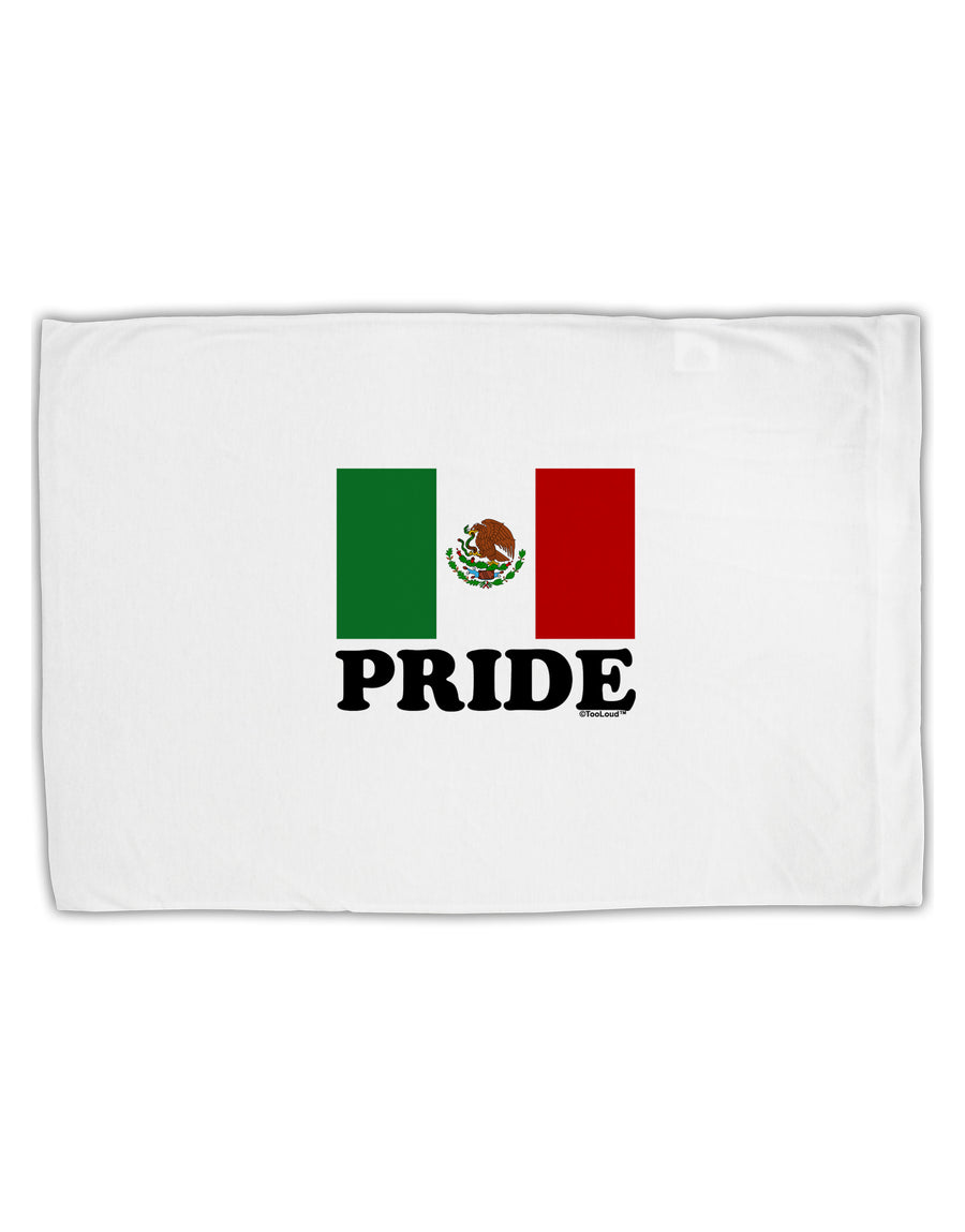 Mexican Pride - Mexican Flag Standard Size Polyester Pillow Case by TooLoud-Pillow Case-TooLoud-White-Davson Sales