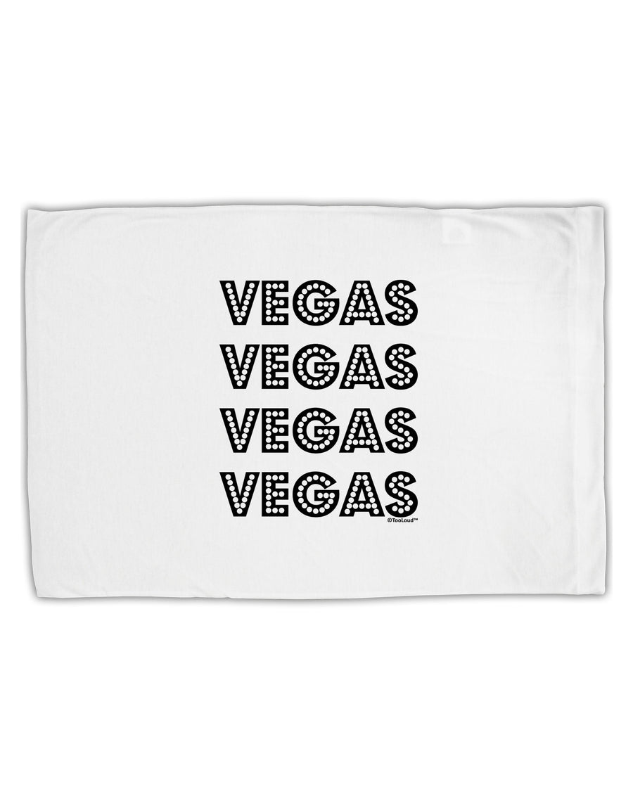 Vegas - Vegas Style Show Lights Standard Size Polyester Pillow Case by TooLoud-Pillow Case-TooLoud-White-Davson Sales