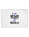 I Heart Boys That Heart EDM Standard Size Polyester Pillow Case-Pillow Case-TooLoud-White-Davson Sales