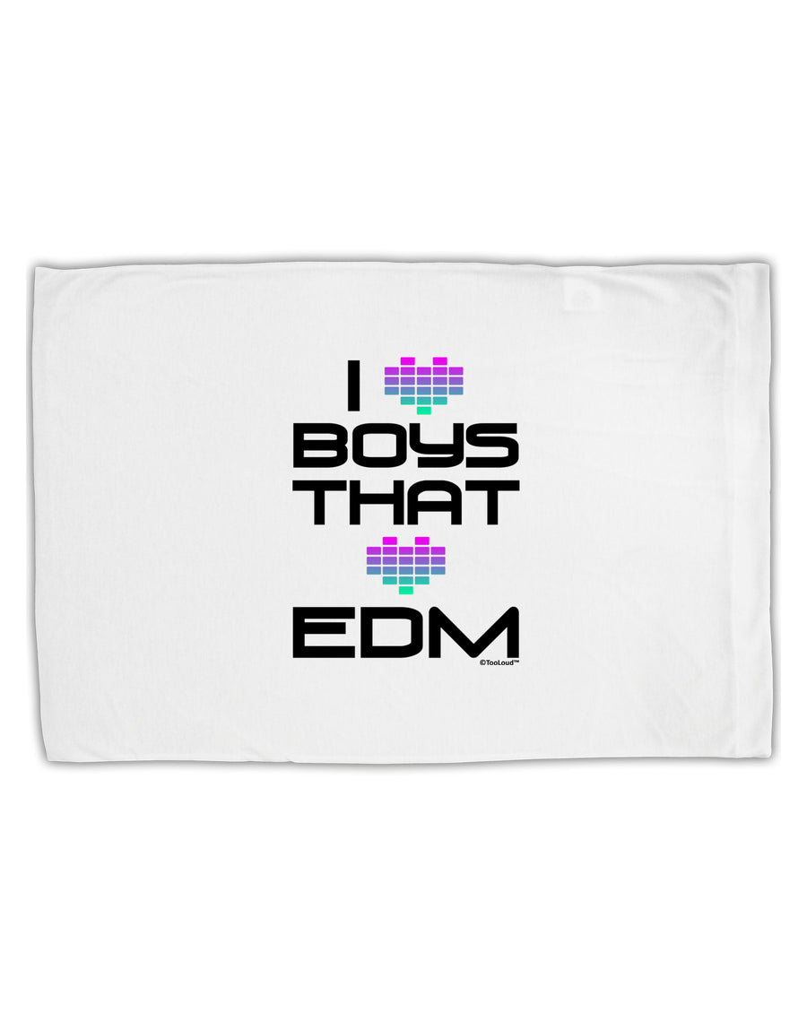 I Heart Boys That Heart EDM Standard Size Polyester Pillow Case-Pillow Case-TooLoud-White-Davson Sales