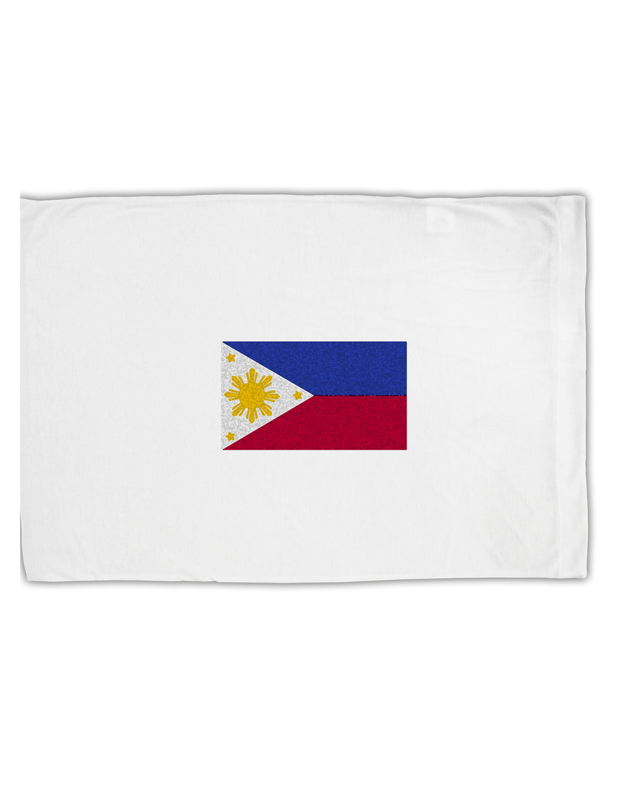 TooLoud Distressed Philippines Flag Standard Size Polyester Pillow Case-Pillow Case-TooLoud-Davson Sales