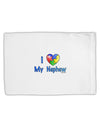 I Heart My Nephew - Autism Awareness Standard Size Polyester Pillow Case by TooLoud-Pillow Case-TooLoud-White-Davson Sales