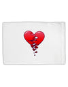 Crumbling Broken Heart Standard Size Polyester Pillow Case by TooLoud-TooLoud-White-Davson Sales