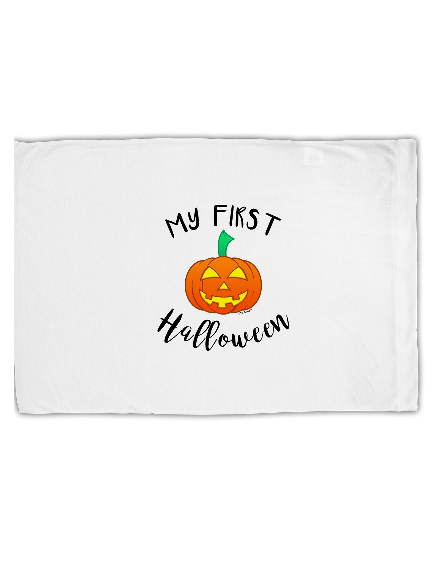 My First Halloween Standard Size Polyester Pillow Case by TooLoud-Pillow Case-TooLoud-White-Davson Sales