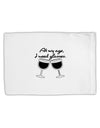 At My Age I Need Glasses - Wine Standard Size Polyester Pillow Case by TooLoud-Pillow Case-TooLoud-White-Davson Sales