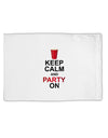 Keep Calm - Party Beer Standard Size Polyester Pillow Case-Pillow Case-TooLoud-White-Davson Sales