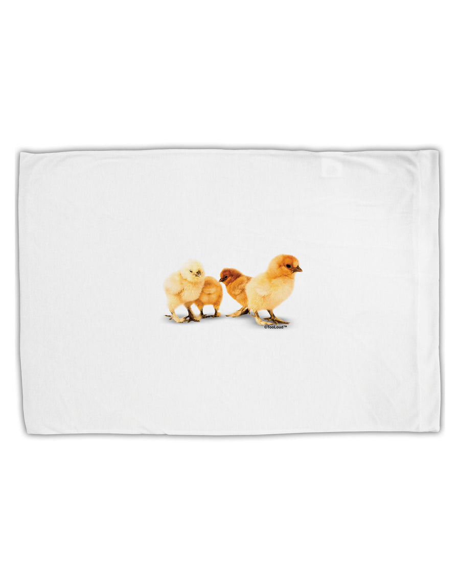 Cute Chicks Standard Size Polyester Pillow Case-Pillow Case-TooLoud-White-Davson Sales