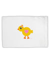 Cute Chick with Bow - Crayon Style Drawing Standard Size Polyester Pillow Case by TooLoud-Pillow Case-TooLoud-White-Davson Sales