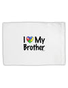 I Heart My Brother - Autism Awareness Standard Size Polyester Pillow Case by TooLoud-Pillow Case-TooLoud-White-Davson Sales