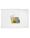 TooLoud Wishin you were Beer Standard Size Polyester Pillow Case