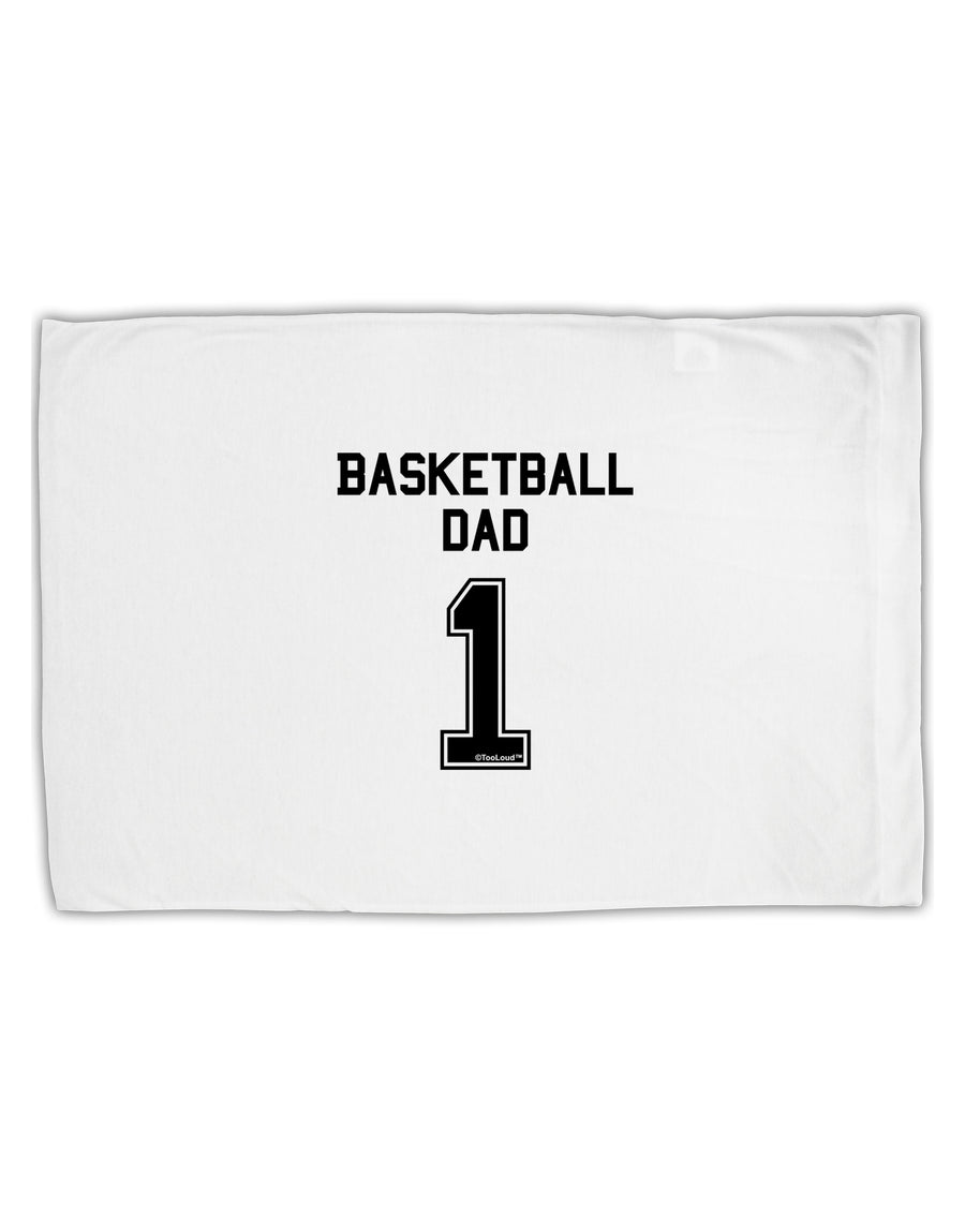 Basketball Dad Jersey Standard Size Polyester Pillow Case by TooLoud-Pillow Case-TooLoud-White-Davson Sales