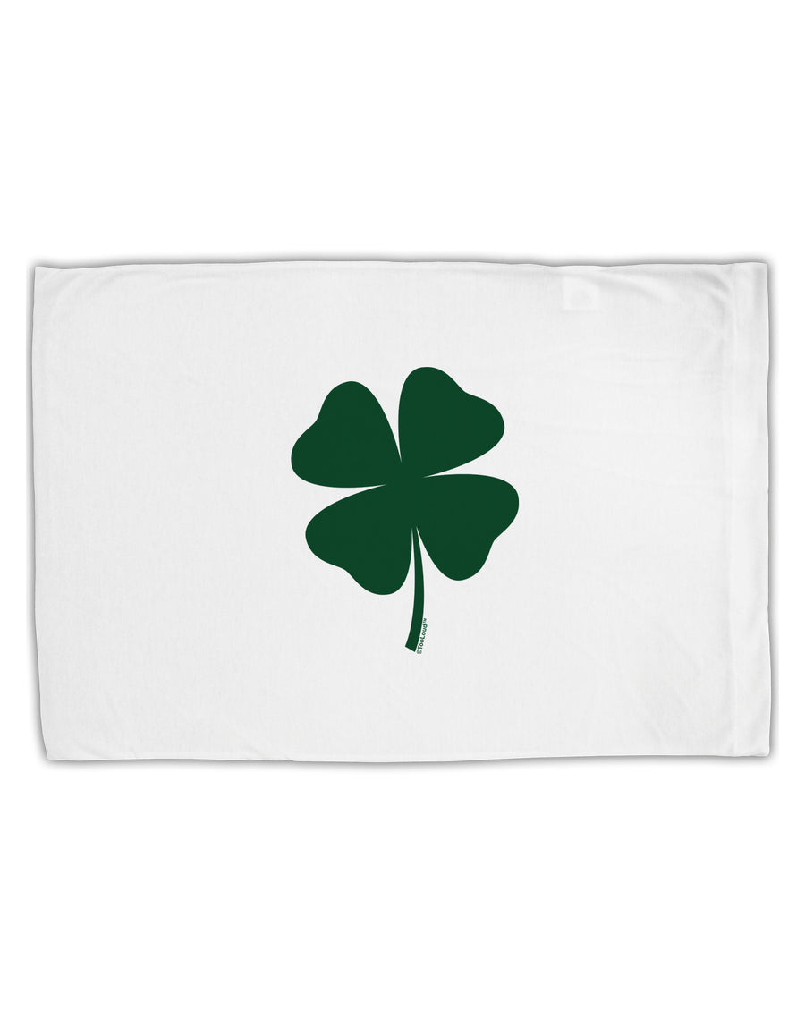 Lucky Four Leaf Clover St Patricks Day Standard Size Polyester Pillow Case-Pillow Case-TooLoud-White-Davson Sales