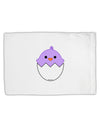 Cute Hatching Chick - Purple Standard Size Polyester Pillow Case by TooLoud-Pillow Case-TooLoud-White-Davson Sales