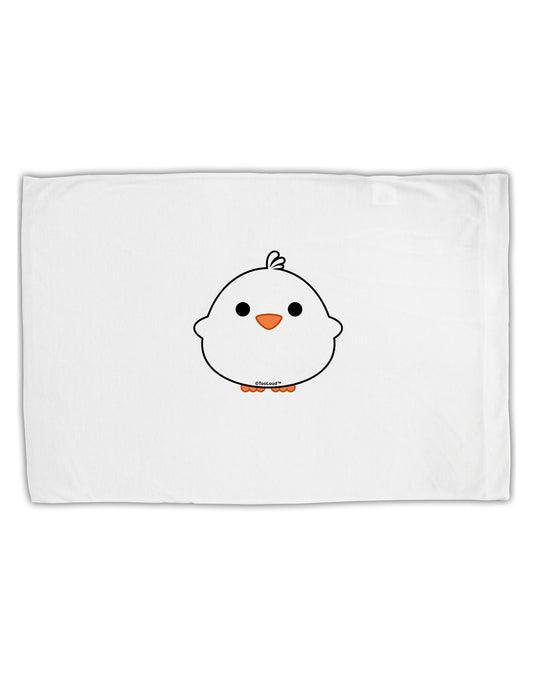 Cute Little Chick - White Standard Size Polyester Pillow Case by TooLoud-Pillow Case-TooLoud-White-Davson Sales
