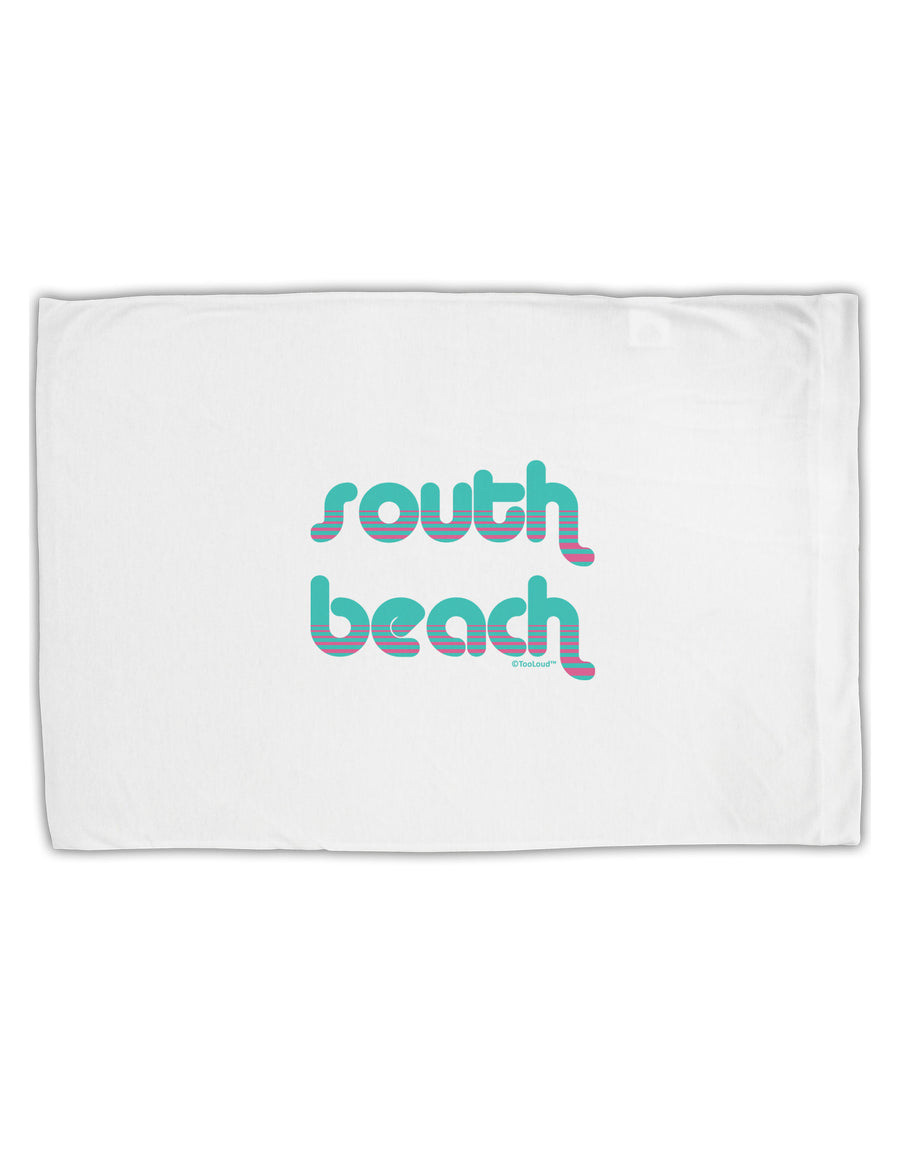 South Beach Color Scheme Design Standard Size Polyester Pillow Case by TooLoud-Pillow Case-TooLoud-White-Davson Sales