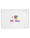 I Heart My Niece - Autism Awareness Standard Size Polyester Pillow Case by TooLoud-Pillow Case-TooLoud-White-Davson Sales