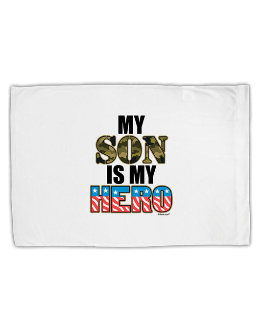 My Son is My Hero - Armed Forces Standard Size Polyester Pillow Case by TooLoud-Pillow Case-TooLoud-White-Davson Sales