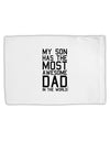 My Son Has the Most Awesome Dad in the World Standard Size Polyester Pillow Case-Pillow Case-TooLoud-White-Davson Sales