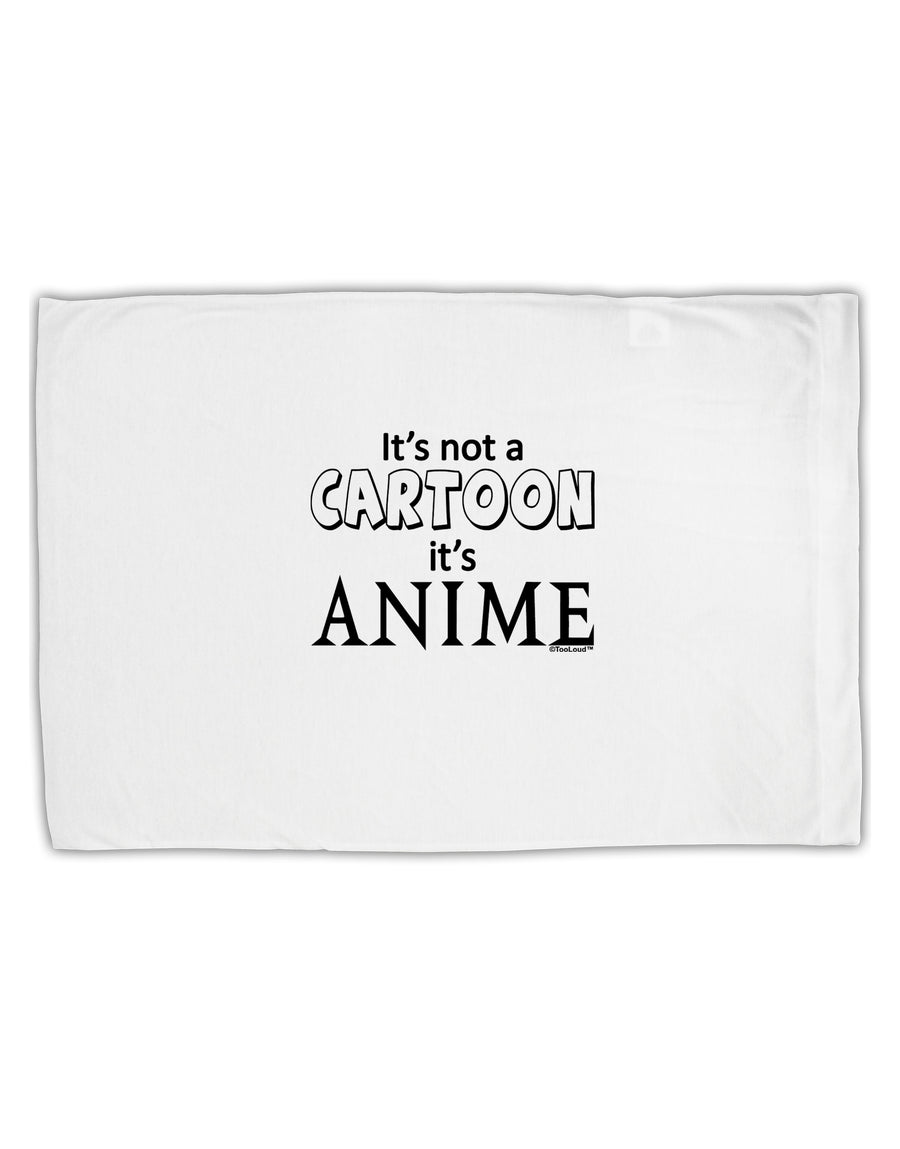 Not A Cartoon Text Standard Size Polyester Pillow Case by TooLoud-Pillow Case-TooLoud-White-Davson Sales