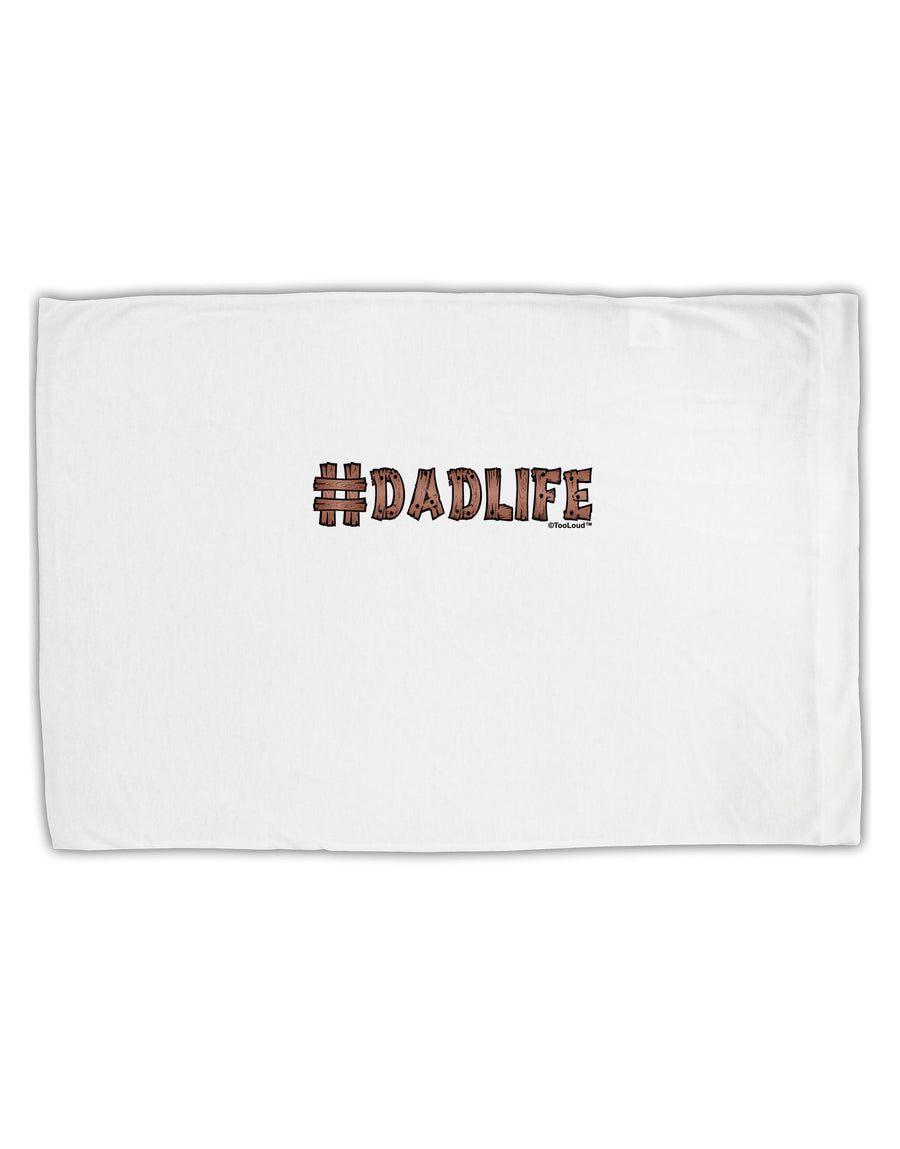 Hashtag Dadlife Standard Size Polyester Pillow Case by TooLoud-Pillow Case-TooLoud-White-Davson Sales