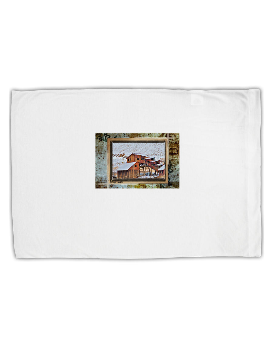 Mine Scene Colorado Standard Size Polyester Pillow Case by TooLoud-Pillow Case-TooLoud-White-Davson Sales