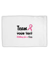 Personalized Team -Name- Breast Cancer Walk - Walking for a Cure Standard Size Polyester Pillow Case-Pillow Case-TooLoud-White-Davson Sales