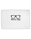 Nerd Dad - Glasses Standard Size Polyester Pillow Case by TooLoud-TooLoud-White-Davson Sales