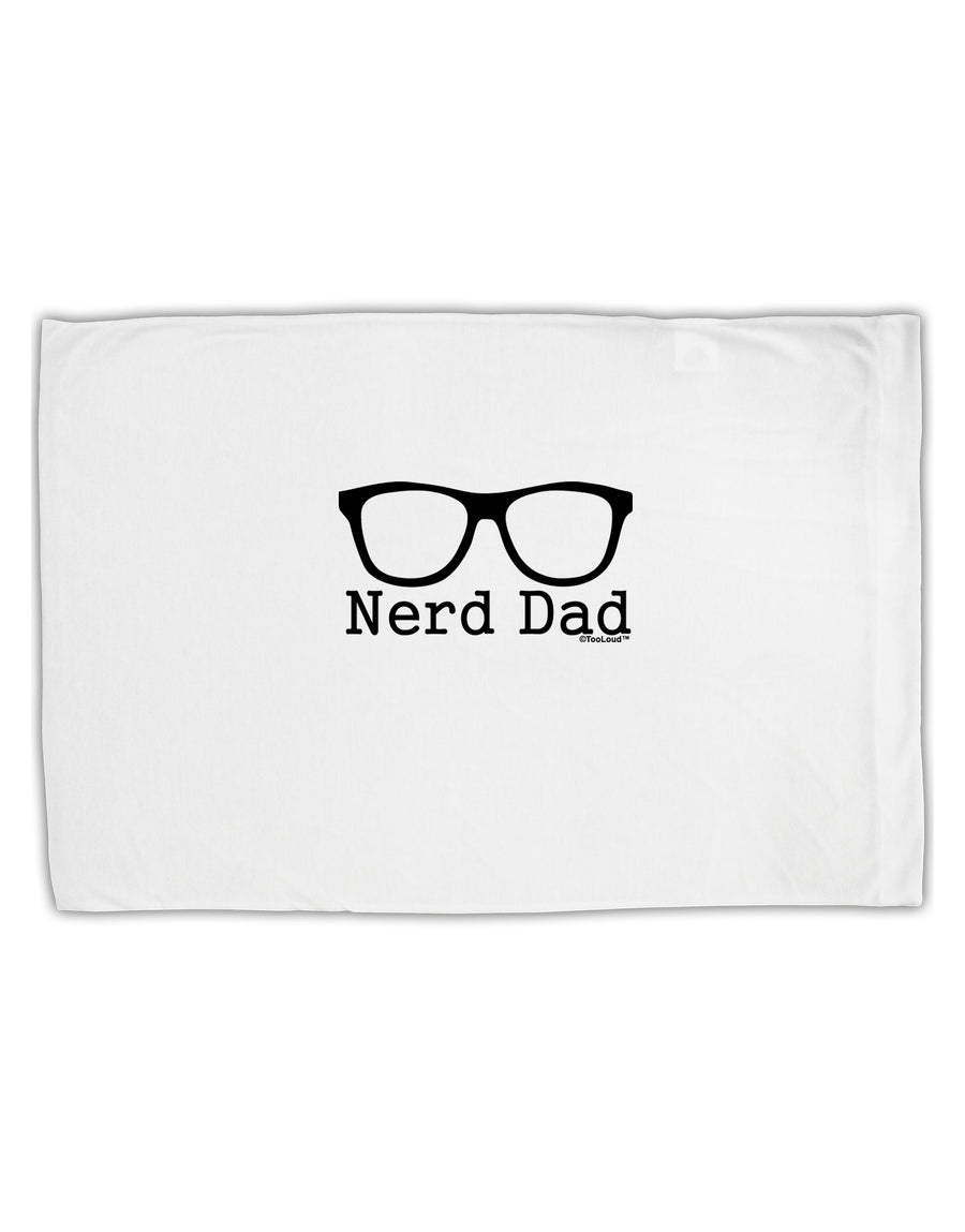 Nerd Dad - Glasses Standard Size Polyester Pillow Case by TooLoud-TooLoud-White-Davson Sales