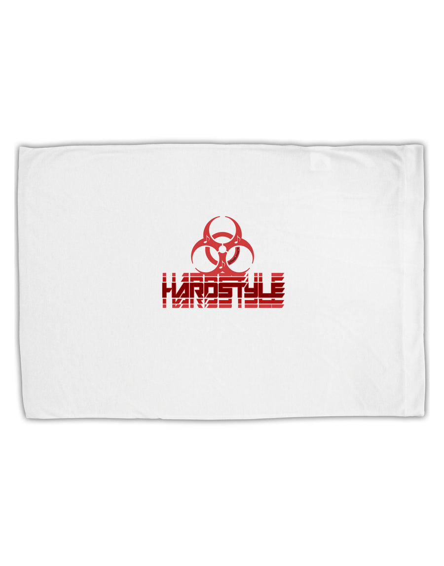 Hardstyle Biohazard Standard Size Polyester Pillow Case-Pillow Case-TooLoud-White-Davson Sales