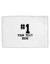 Personalized Number 1 Standard Size Polyester Pillow Case by TooLoud-Pillow Case-TooLoud-White-Davson Sales