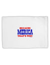 Because Merica That's Why Standard Size Polyester Pillow Case-Pillow Case-TooLoud-White-Davson Sales