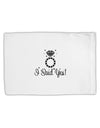 I Said Yes - Diamond Ring Standard Size Polyester Pillow Case-Pillow Case-TooLoud-White-Davson Sales