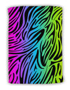 Rainbow Zebra Print Micro Terry Sport Towel 15 X 22 inches All Over Print-Sport Towel-TooLoud-White-Davson Sales