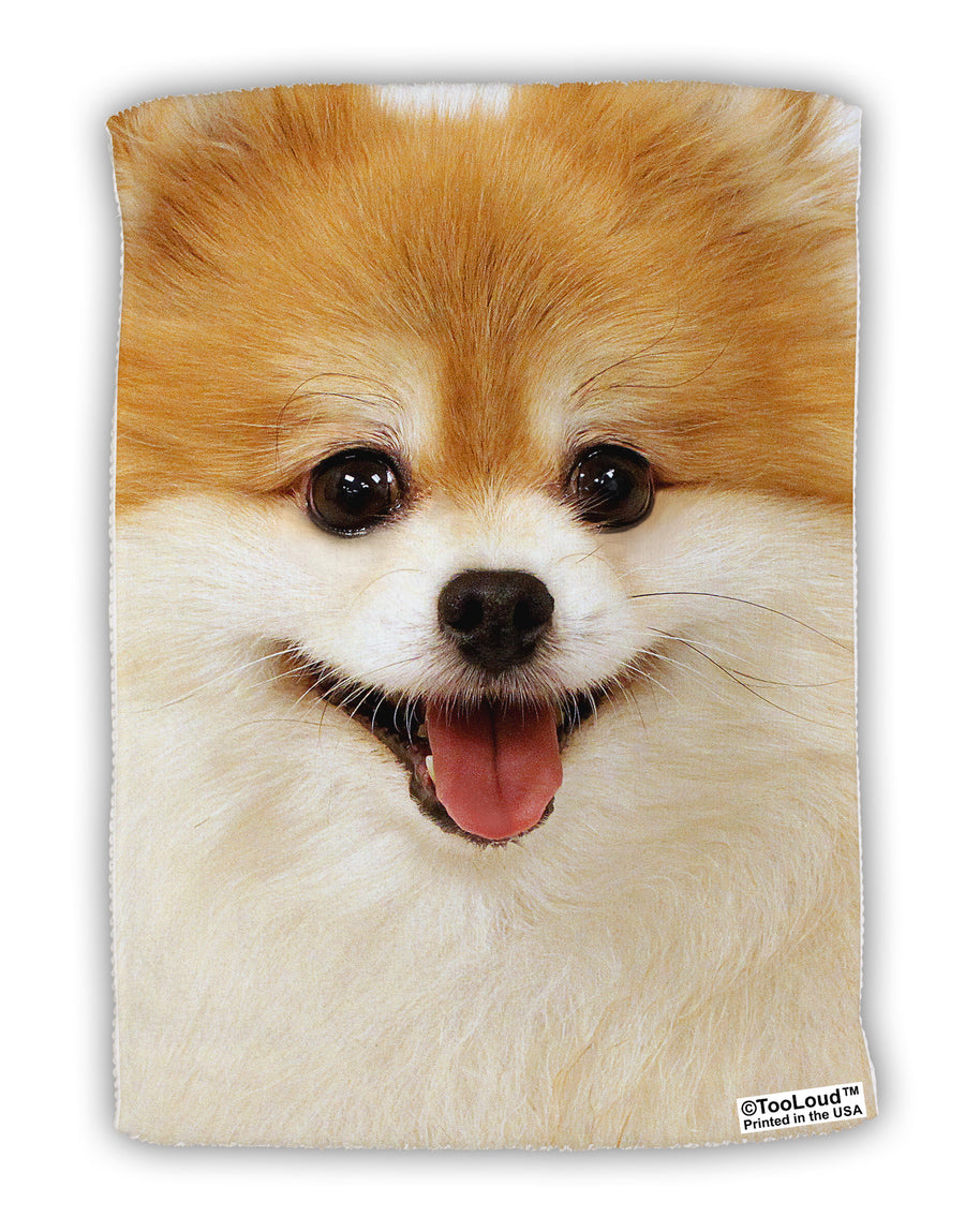 Adorable Pomeranian 1 Micro Terry Sport Towel 11 X 18 inches All Over Print-Sport Towel-TooLoud-White-Davson Sales