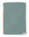 Swimming Fish Optical Illusion Micro Terry Sport Towel 11 X 18 inches All Over Print-Sport Towel-TooLoud-White-Davson Sales