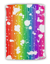 Splatter AOP - Rainbow Micro Terry Sport Towel 11 X 18 inches All Over Print-TooLoud-White-Davson Sales