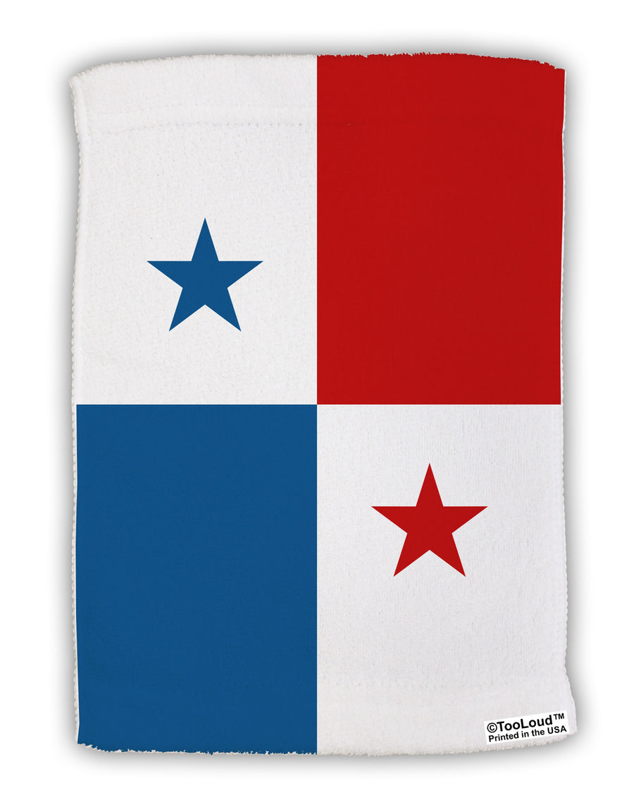 Panama Flag AOP Micro Terry Sport Towel 11 X 18 inches All Over Print-TooLoud-White-Davson Sales