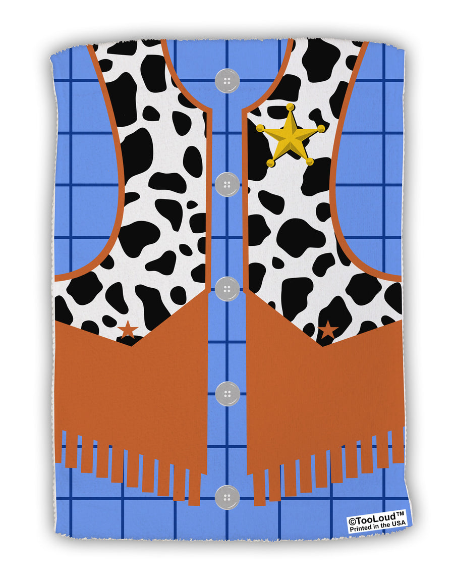 Cowboy Blue AOP Micro Terry Sport Towel 11 X 18 inches All Over Print-TooLoud-White-Davson Sales