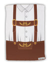 Lederhosen Costume Brown Micro Terry Sport Towel 15 X 22 inches All Over Print by TooLoud-Sport Towel-TooLoud-White-Davson Sales