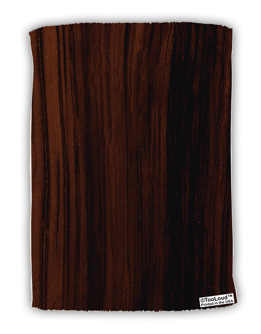 Dark Wood Look Micro Terry Sport Towel 15 X 22 inches All Over Print by TooLoud-Sport Towel-TooLoud-White-Davson Sales