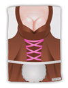 Sexy Dirndl Costume Brown Micro Terry Sport Towel 15 X 22 inches All Over Print by TooLoud-Sport Towel-TooLoud-White-Davson Sales