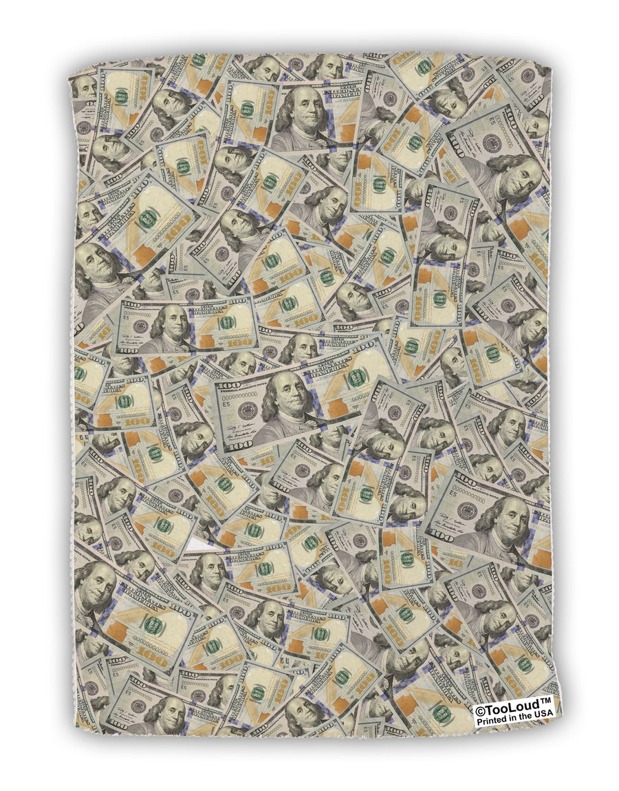 Benjamins Micro Terry Sport Towel 15 X 22 inches All Over Print by TooLoud-Sport Towel-TooLoud-White-Davson Sales